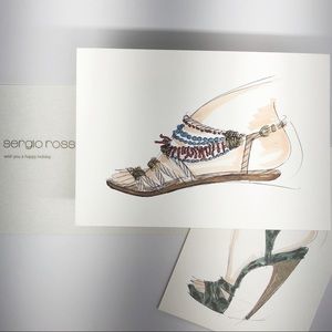 Sergio Rossi Note Cards